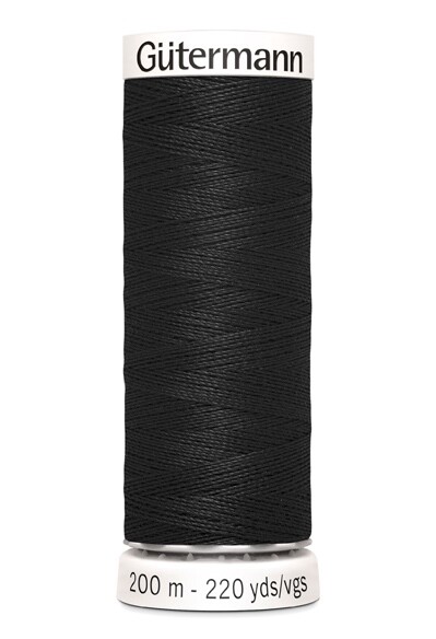 Gütermann Sew-all thread 200m 000 black