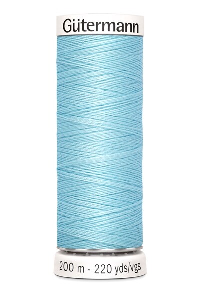 Gütermann Sew-all thread 200m 195 light blue