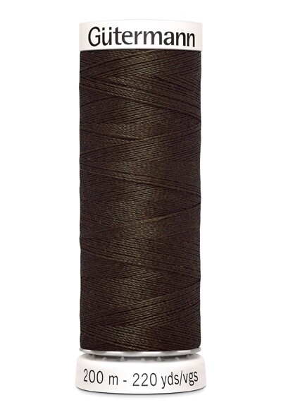 Gütermann Sew-all thread 200m 021 dark brown