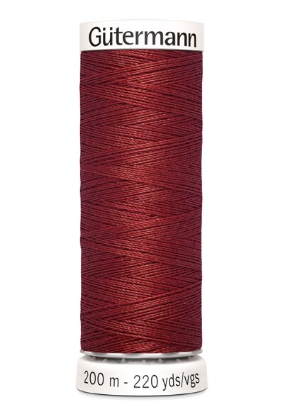 Gütermann Sew-all thread 200m 221 red brown
