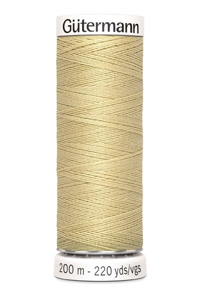 Gütermann Sew-all thread 200m 249 yellow beige