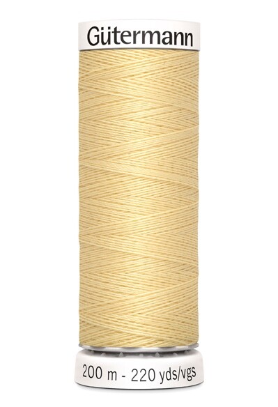 Gütermann Sew-all thread 200m 325 light yellow