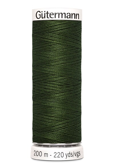 Gütermann Sew-all thread 200m 597 dark army green