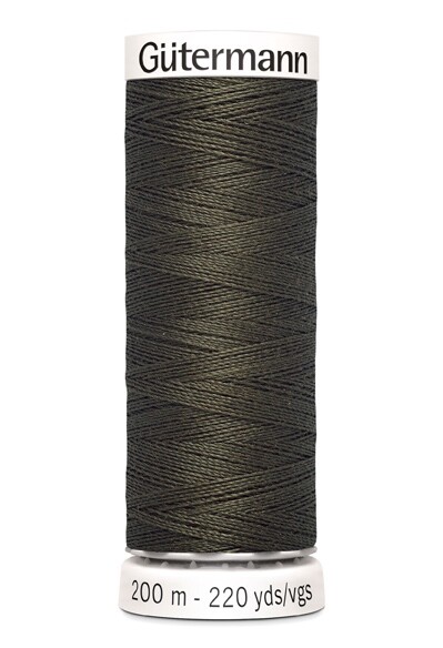 Gütermann Sew-all thread 200m 673 brown green