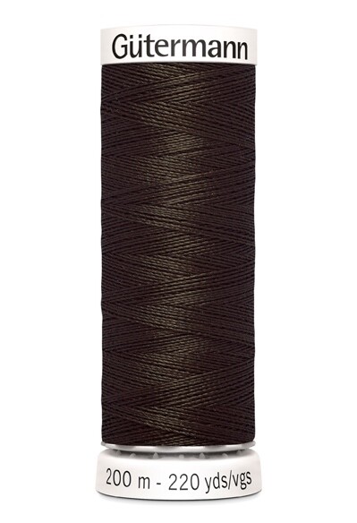 Gütermann Sew-all thread 200m 674 dark brown