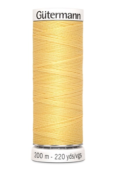Gütermann Sew-all thread 200m 007 light yellow