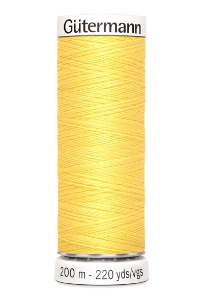 Gütermann Sew-all thread 200m 852 yellow