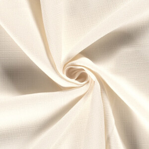 Linen look deco fabric solid offwhite