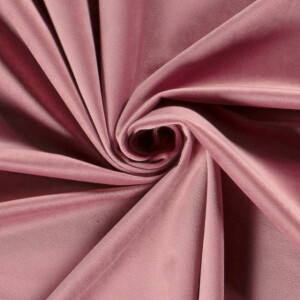 Velvet fabric solid pink