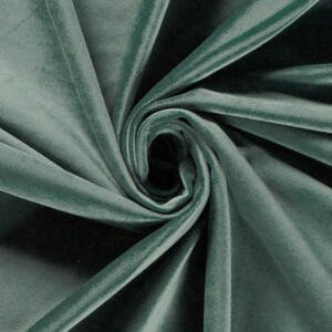 Velvet fabric solid dark mint
