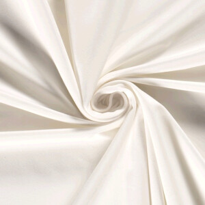 Velvet fabric solid offwhite