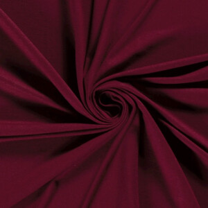 viscose jersey solid wine-red