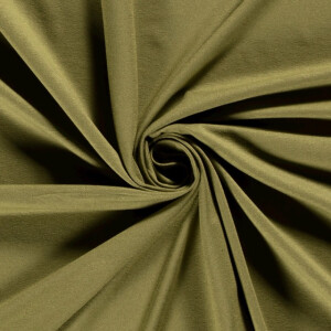 viscose jersey solid olive green