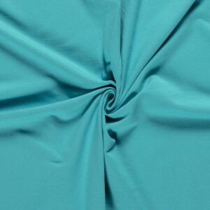 French Terry mint/aqua