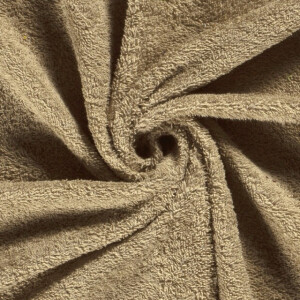 terry toweling solid beige
