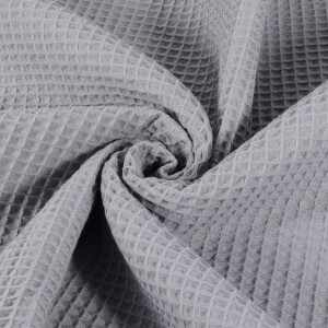 100x150cm waffle fabric coarse grey