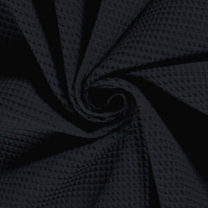 waffle fabric coarse navy
