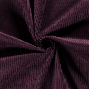 corduroy solid wine-red