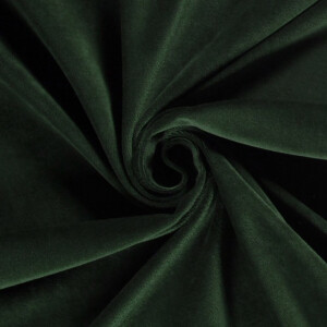 nicky velours solid dark green