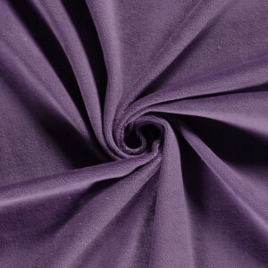 nicky velours solid purple