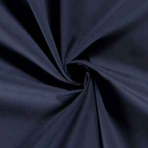 cotton poplin solid navy