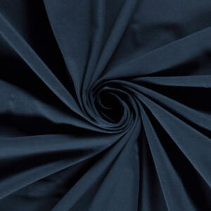 Cotton jersey solid dark indigo
