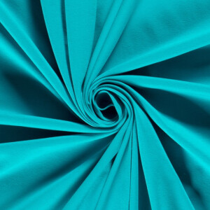 cotton jersey solid turquoise