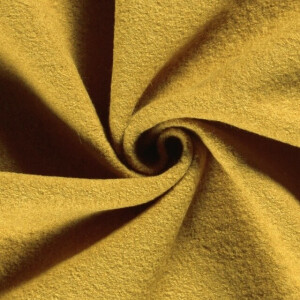 Wool felt ocher