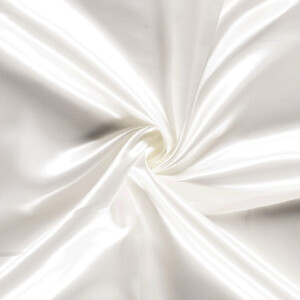 satin solid offwhite