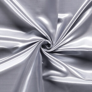 satin solid silver