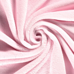 coral fleece solid light pink