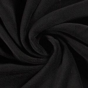 coral fleece solid black