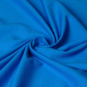 50x150cm cotton jersey aqua