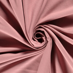 french terry brushed solid old pink