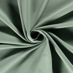 french terry brushed solid dark mint