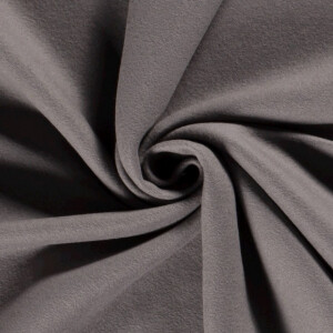 cotton fleece dark grey