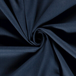 viscose linen woven solid indigo