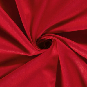 viscose linen woven solid red