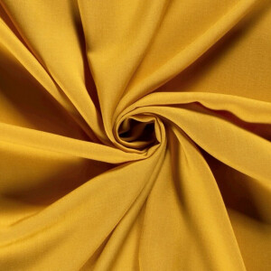 viscose poplin solid ocher