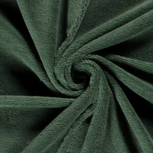 bamboo towel fleece dark green
