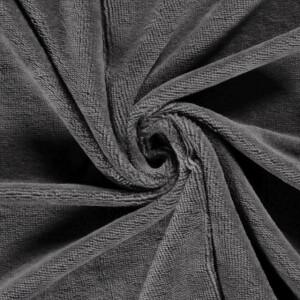 bamboo towel fleece dark grey