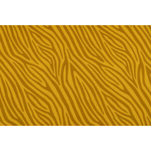 100x150 cm cotton jersey dyed, zebra ocher