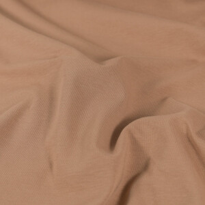 cotton jersey solid camel