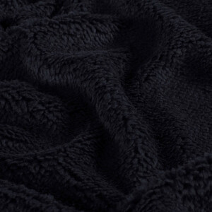 sherpa fleece solid navy