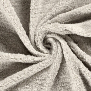 sherpa fleece solid light grey