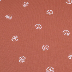 Cotton jersey shells old pink