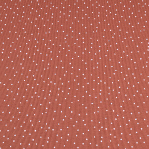 Cotton jersey dots old pink
