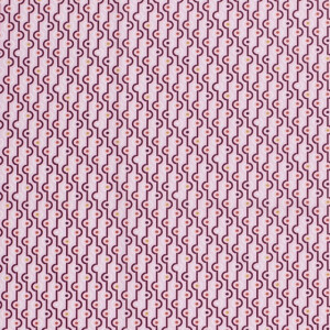 Cotton poplin Abstract stripes light pink