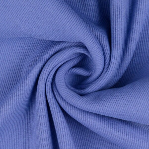 50x60cm cuffs ribbed 2x2 denim blue