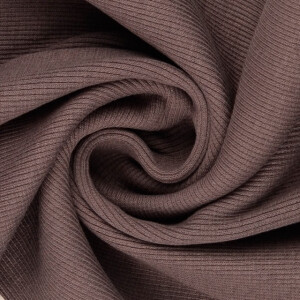50x60cm cuffs ribbed 2x2 grey brown